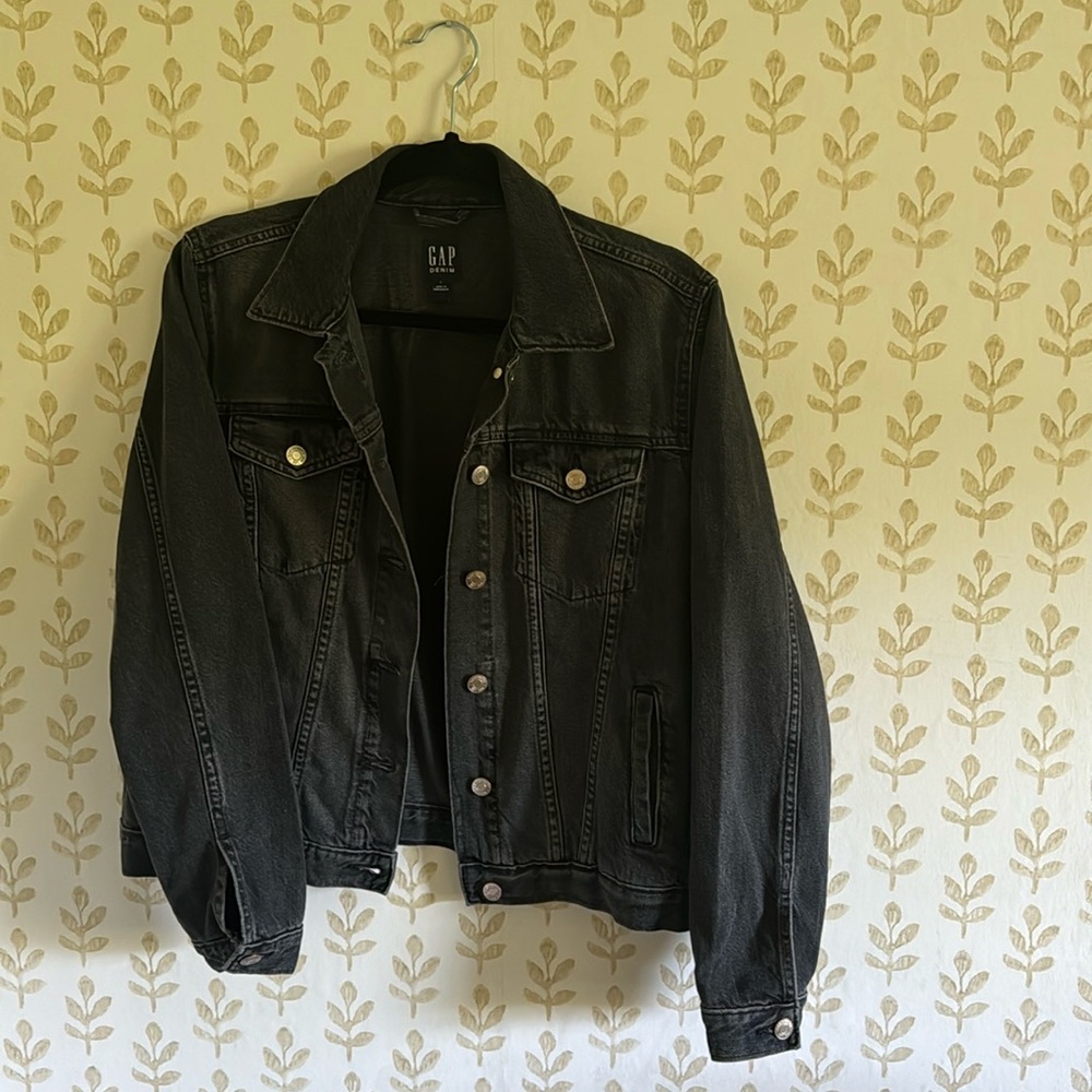 Gap Black Denim Jacket